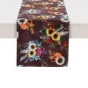 Laural Home Fall Feathers Table Runner In Red