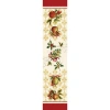 Laural Home Festive Opulence Table Runner In Red