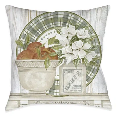 Laural Home French Peaches Indoor Decorative Pillow In Multi