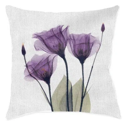 Laural Home Gentian Hope Indoor Woven Decorative Pillow