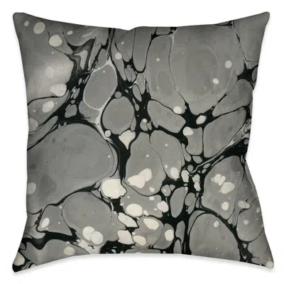 Laural Home Graphic Print Square Pillow Case And Insert In Multi