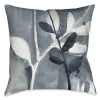 Laural Home Grayscale Branches Ii Throw Pillow In Multi