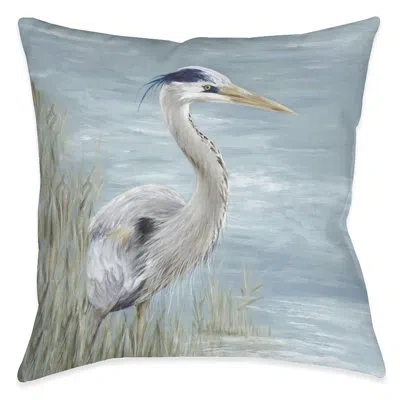 Laural Home Heron By The Bay Indoor Pillow In Multi