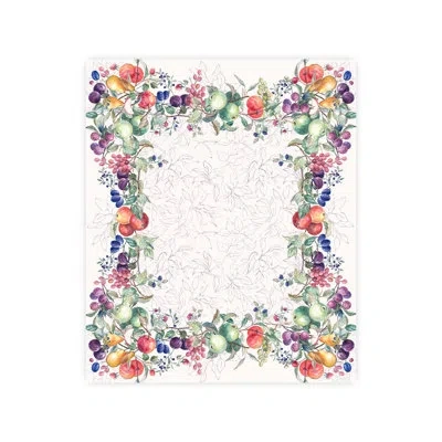 Laural Home In The Orchard Tablecloth In White
