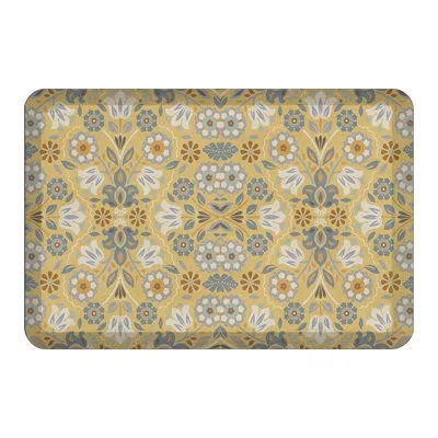 Laural Home Indochine Anti-fatigue Mat In Gold