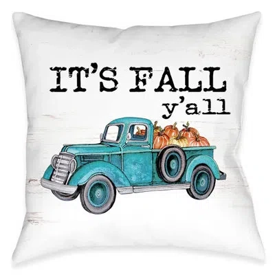 Laural Home Its Fall Yall Indoor Decorative Pillow In Multi