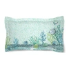 Laural Home Lagoon Microfiber Sham In Blue