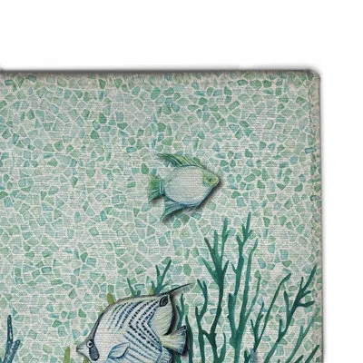 Laural Home Lagoon Outdoor Rug In Multicolor