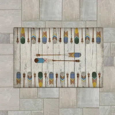 Laural Home Lakeside Living Love Lakeside Living Love Outdoor Area Rug By  In Beige;ivory;cream