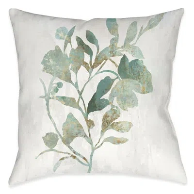 Laural Home Leaf Marking Indoor Pillow In Multi