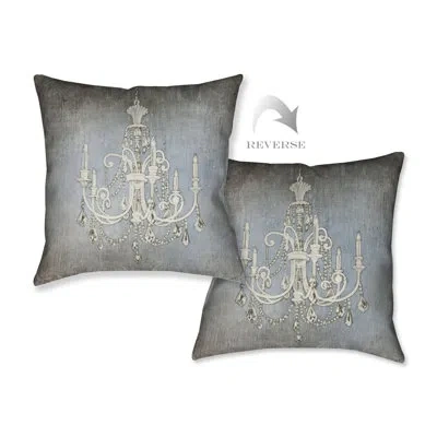 Laural Home Luxurious Lights I Throw Pillow In Multi