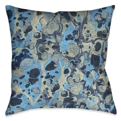 Laural Home Marble Marble Throw Pillow