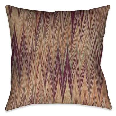 Laural Home Marble Square Pillow Cover & Insert In Multi