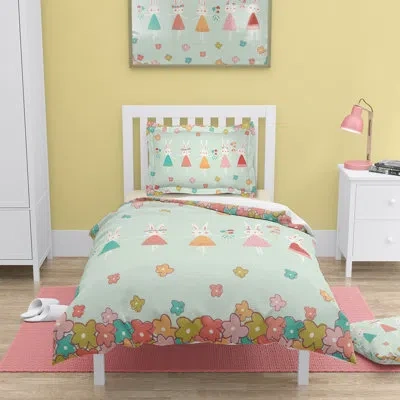 Laural Home Matilda Bunny Ballerina Matilda Bunny Ballerina Comforter