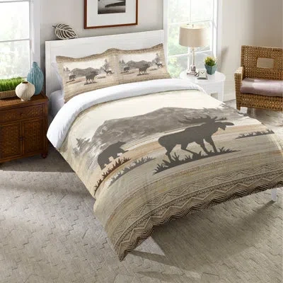 Laural Home Mountain View Comforter In Gray
