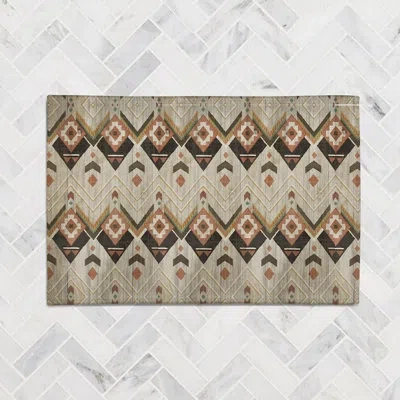 Laural Home Natural Lodge Flatweave Brown Area Rug In Gray,brown