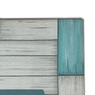 Laural Home Nautical Home Outdoor Door Mat In Multicolor