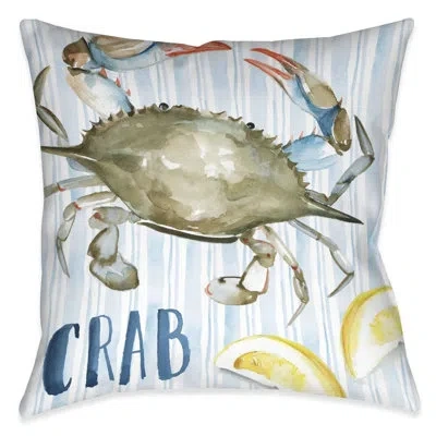 Laural Home New England Summer I Indoor Decorative Pillow In Multi