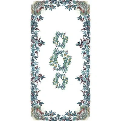 Laural Home Olive Grove Tablecloth In Green