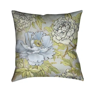 Laural Home Peony Fascination Throw Pillow In Multi