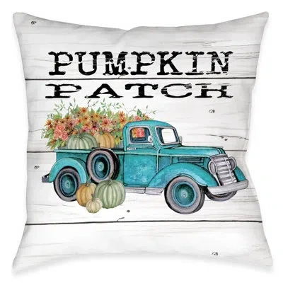 Laural Home Pumpkin Harvest Indoor Decorative Pillow In Multi