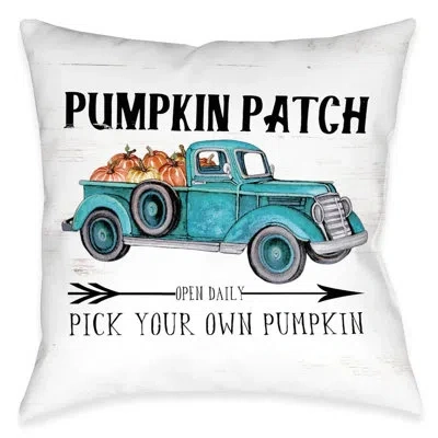 Laural Home Pumpkin Patch Gnome Indoor Decorative Pillow In Multi