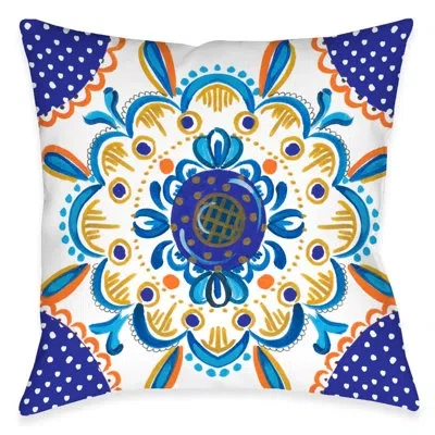 Laural Home Rainbow Majesty Indoor Decorative Pillow In Multi