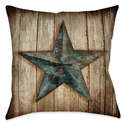 Laural Home Rodeo Patch Indoor Decorative Pillow In Multi