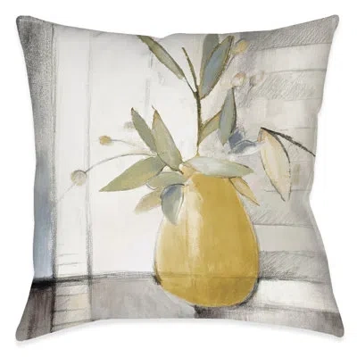 Laural Home Sage Mustard Olive Indoor Decorative Pillow In Multi