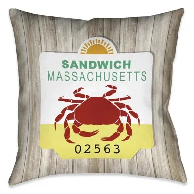 Laural Home Sandwich Indoor Decorative Pillow In Multi