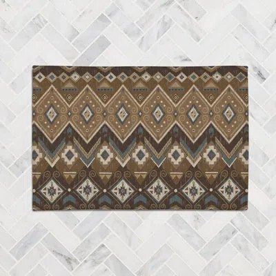 Laural Home Santa Fe Accent Rug In Brown
