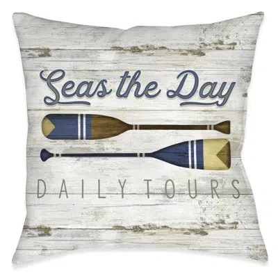 Laural Home Seas The Day Indoor Pillow In Multi