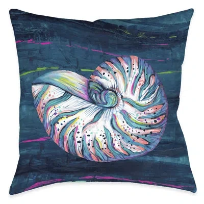 Laural Home Seashell Jewel Pillow Ssj In Multi