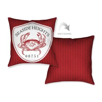 Laural Home Seaside Heights Ii Throw Pillow In Multi