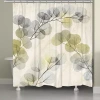 Laural Home Smoky Eucalyptus Shower Curtain In Sand