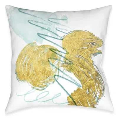 Laural Home So Cal Polyester Throw Pillow In Blue