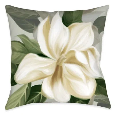 Laural Home Soft Floral Petals Bouquet Outdoor Decorative Pillow In Multi