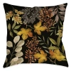 Laural Home Sophisticated Autumn Polyester Throw Pillow In Multi