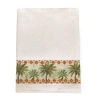 Laural Home Spice Palm Bath Towel In Green