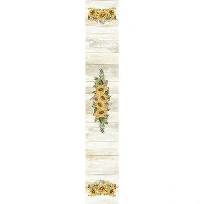 Laural Home Sunflower Day Table Runner In Yellow