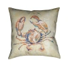 Laural Home Surfside Throw Pillow In Multi