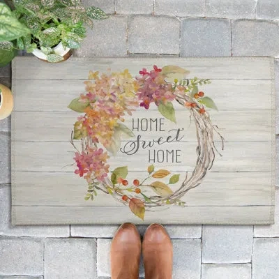 Laural Home Sweet Autumn Outdoor Door Mat In Multicolor