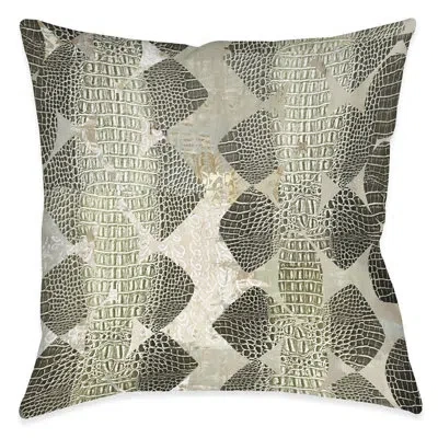 Laural Home Thick Scaled Indoor Pillow In Multi