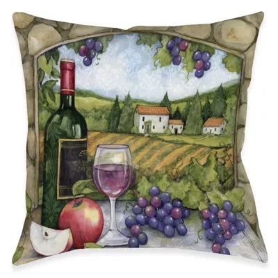 Laural Home Vineyard Views Indoor Pillow In Multi