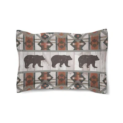 Laural Home Wildlife Southwest Lodge Sham In Black;brown;gray