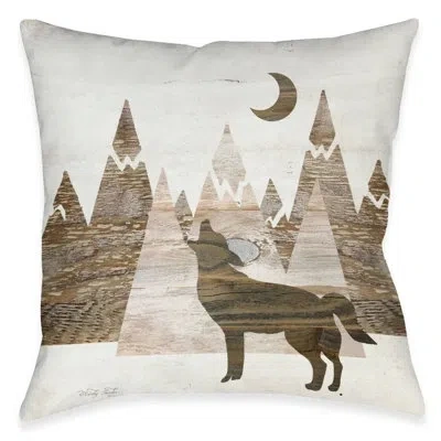 Laural Home Wolf Mountain Indoor Decorative Pillows In Multi