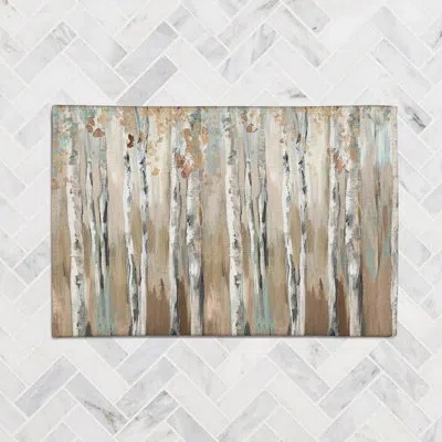 Laural Home Wood At Dusk Chenille Rug In Multicolor