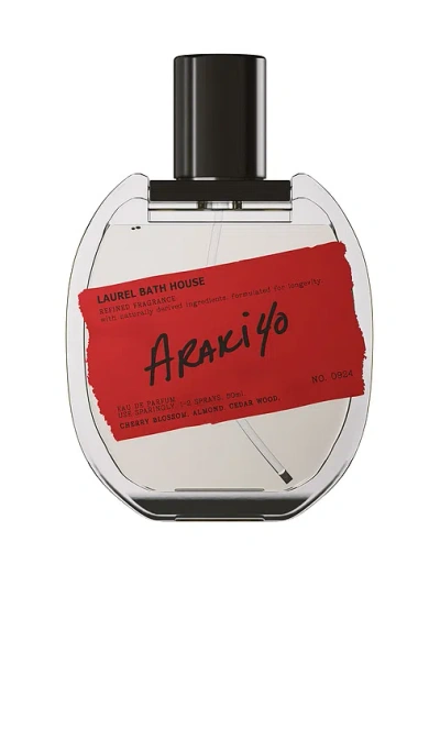 Laurel Bath House Araki 40 Eau De Parfum In Red