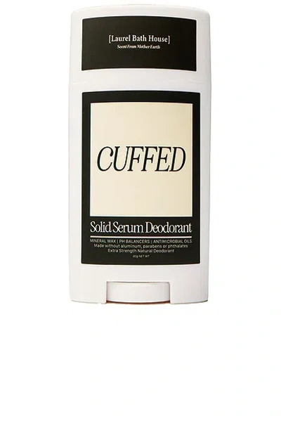 Laurel Bath House Cuffed Solid Serum Deodorant In White