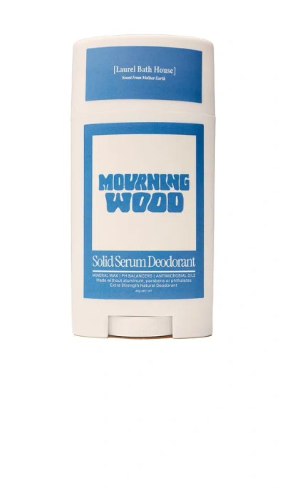 Laurel Bath House Mourning Wood Solid Serum Deodorant In White